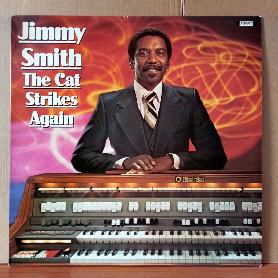 JIMMY SMITH – THE CAT STRIKES AGAIN (1981) - LP 2.EL PLAK