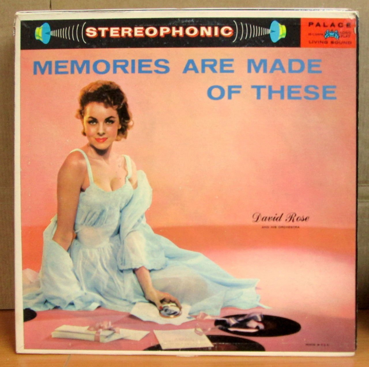 DAVID ROSE MEMORIES ARE MADE OF THESE - LP 2.EL