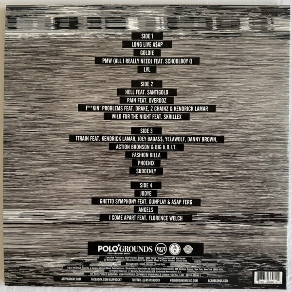 ASAP ROCKY (A$AP ROCKY) - LONG LIVE ASAP (2013) - 2LP COLOURED EDITION SIFIR PLAK