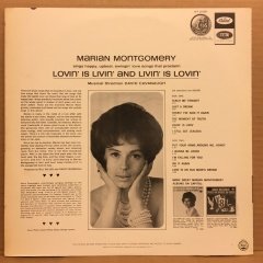 MARIAN MONTGOMERY - LOVIN' IS LIVIN'.. AND LIVIN' IS LOVIN' 1964 2.EL PLAK