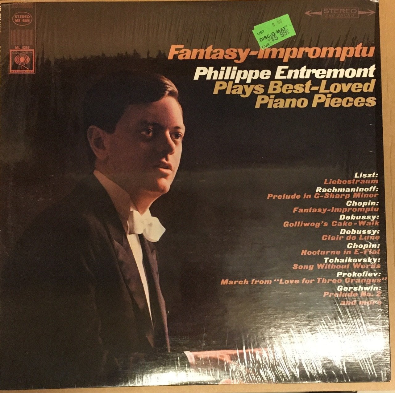 FANTASY IMPROMPTU PHILIPPE ENTREMONT PLAYS BEST LOVED PIANO PIECES 2.EL PLAK