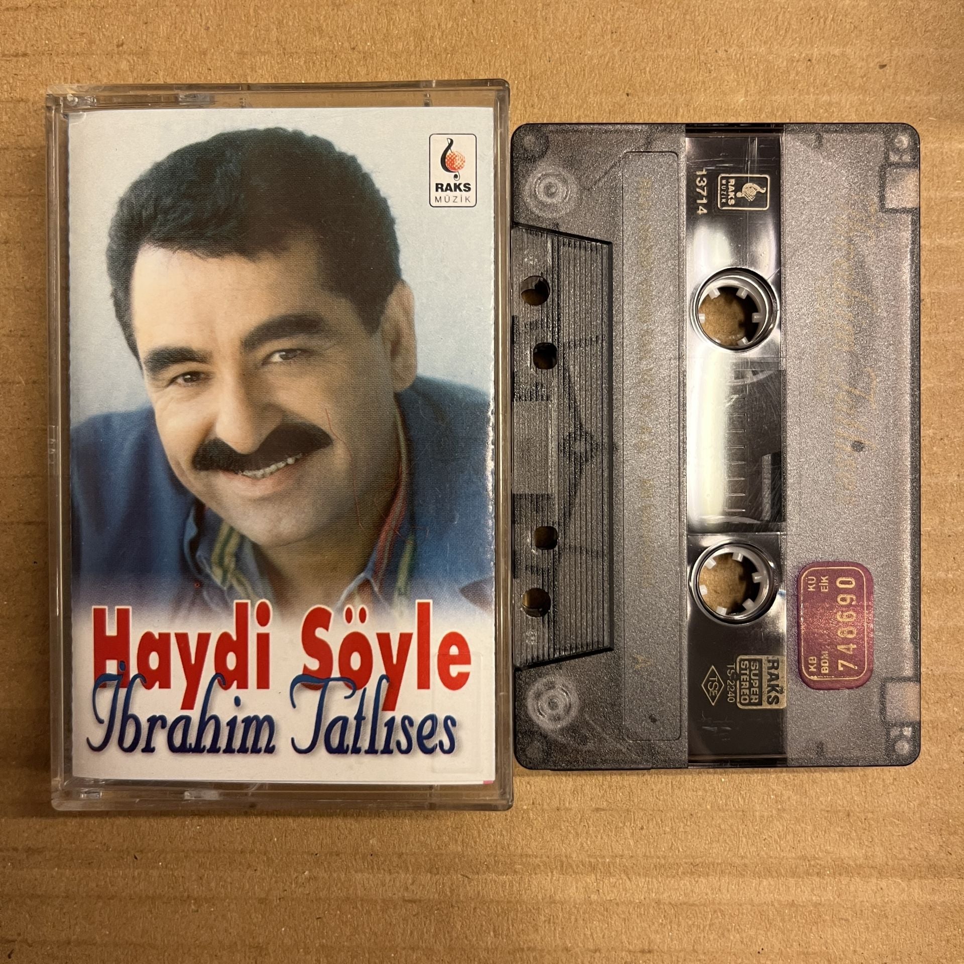 İBRAHİM TATLISES - HAYDİ SÖYLE (1994) - KASET 2.EL