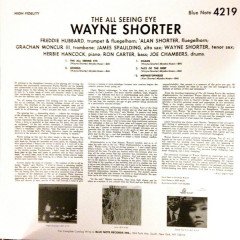 WAYNE SHORTER - THE ALL SEEING EYE (1966) - LP BLUE NOTE SIFIR PLAK