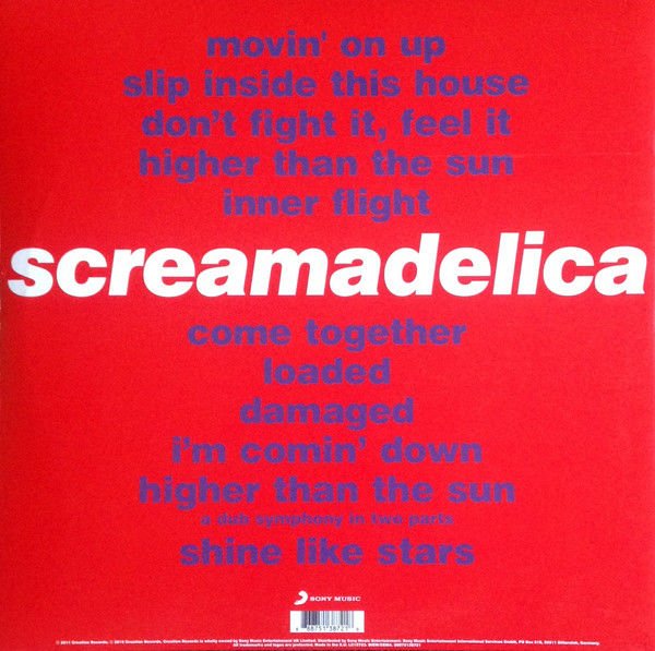 PRIMAL SCREAM – SCREAMADELICA (1991) - LP 2015 REISSUE SIFIR PLAK