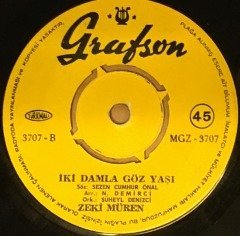 ZEKİ MÜREN - BEKLEYİŞ / İKİ DAMLA GÖZYAŞI 7'' 45 DEVİR