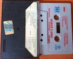 SERGE LAMA - SOUVENIRS ATTENTION DANGER CASSETTE MADE IN SAUDI ARABIA ''USED''