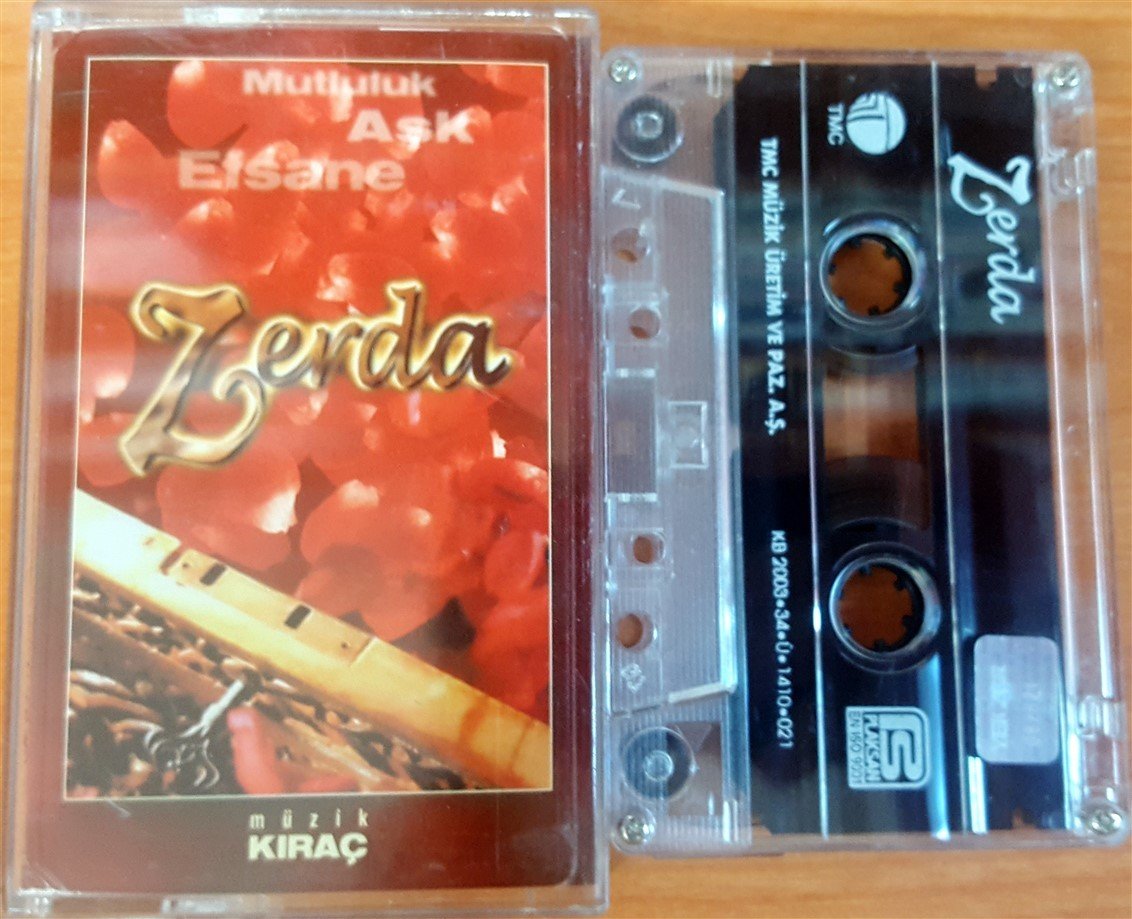 ZERDA - DİZİ MÜZİKLERİ / KIRAÇ KASET 2.EL