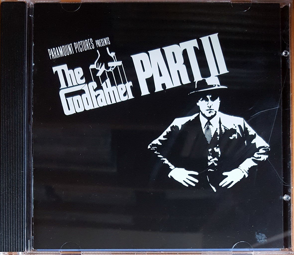 THE GODFATHER PART II SOUNDTRACK / NINO ROTA, CARMINE COPPOLA (1974) MCA CD 2.EL
