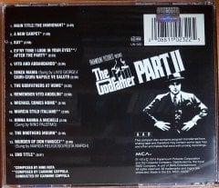 THE GODFATHER PART II SOUNDTRACK / NINO ROTA, CARMINE COPPOLA (1974) MCA CD 2.EL