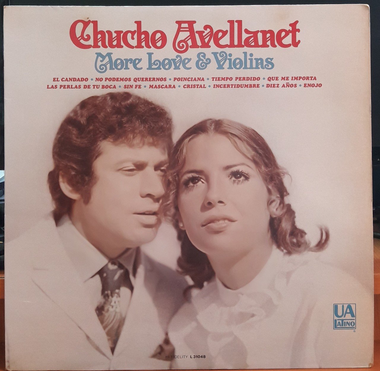 CHUCHO AVELLANET - MORE LOVE & VIOLINS - PLAK 2.EL LATİN