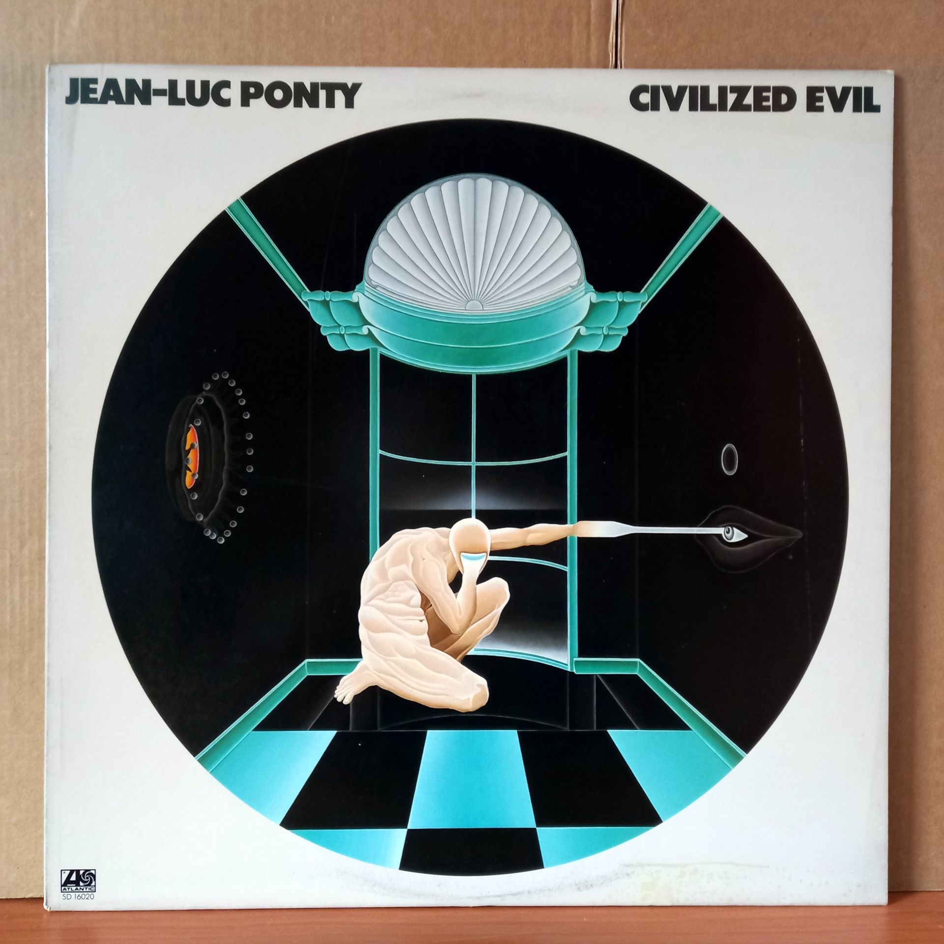 JEAN-LUC PONTY – CIVILIZED EVIL (1980) - LP 2.EL PLAK