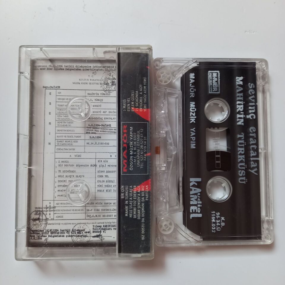 SEVİNÇ ERATALAY - MAHİR'İN TÜRKÜSÜ (1996) - KASET 2.EL