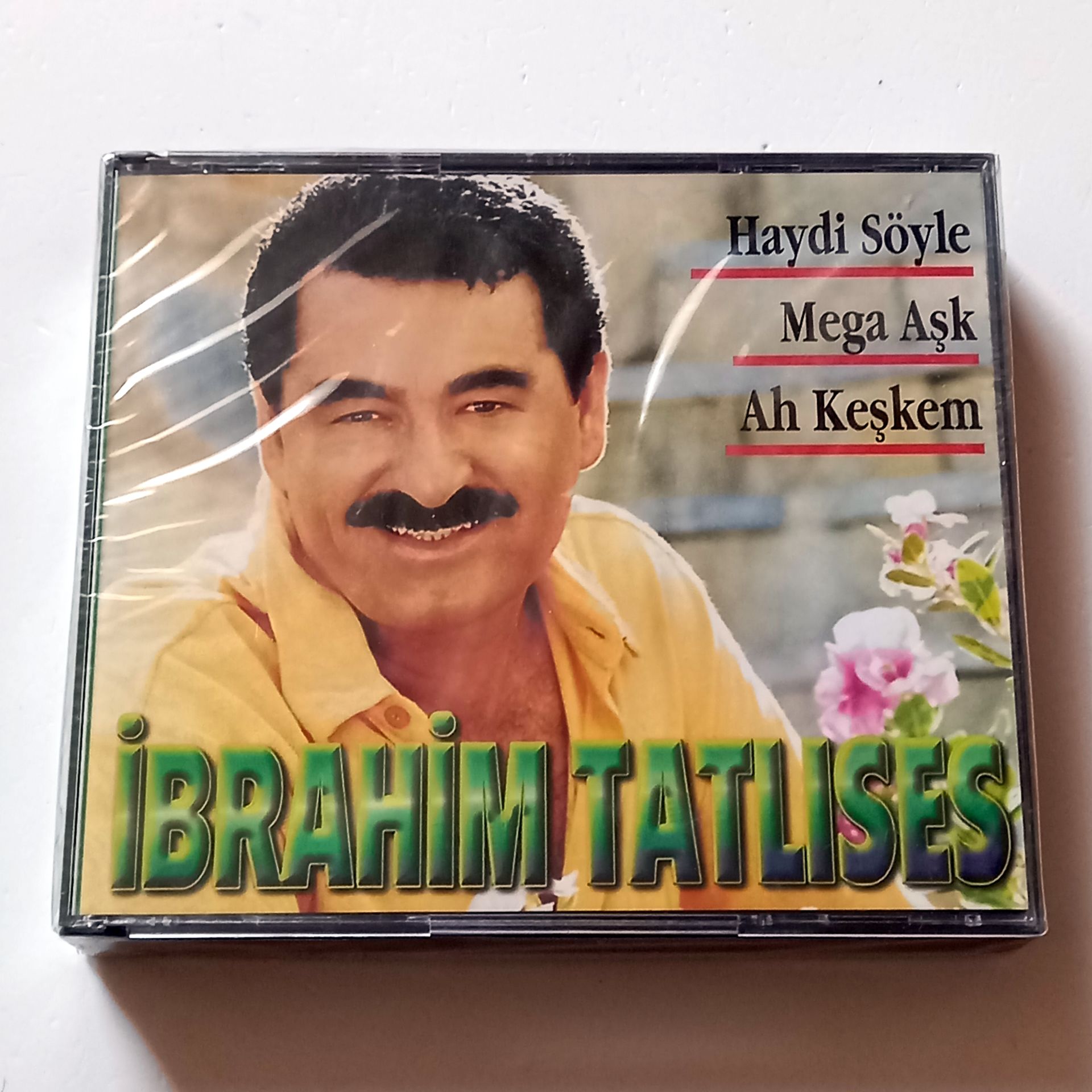 İBRAHİM TATLISES - HAYDİ SÖYLE / MEGA AŞK / AH KEŞKEM - 3CD SIFIR