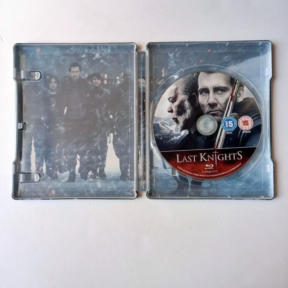 LAST KNIGHTS - CLIVE OWEN, MORGAN FREEMAN - YÖN.: KAZUAKI KIRIYA - BLU-RAY STEELBOOK METAL KUTU 2.EL