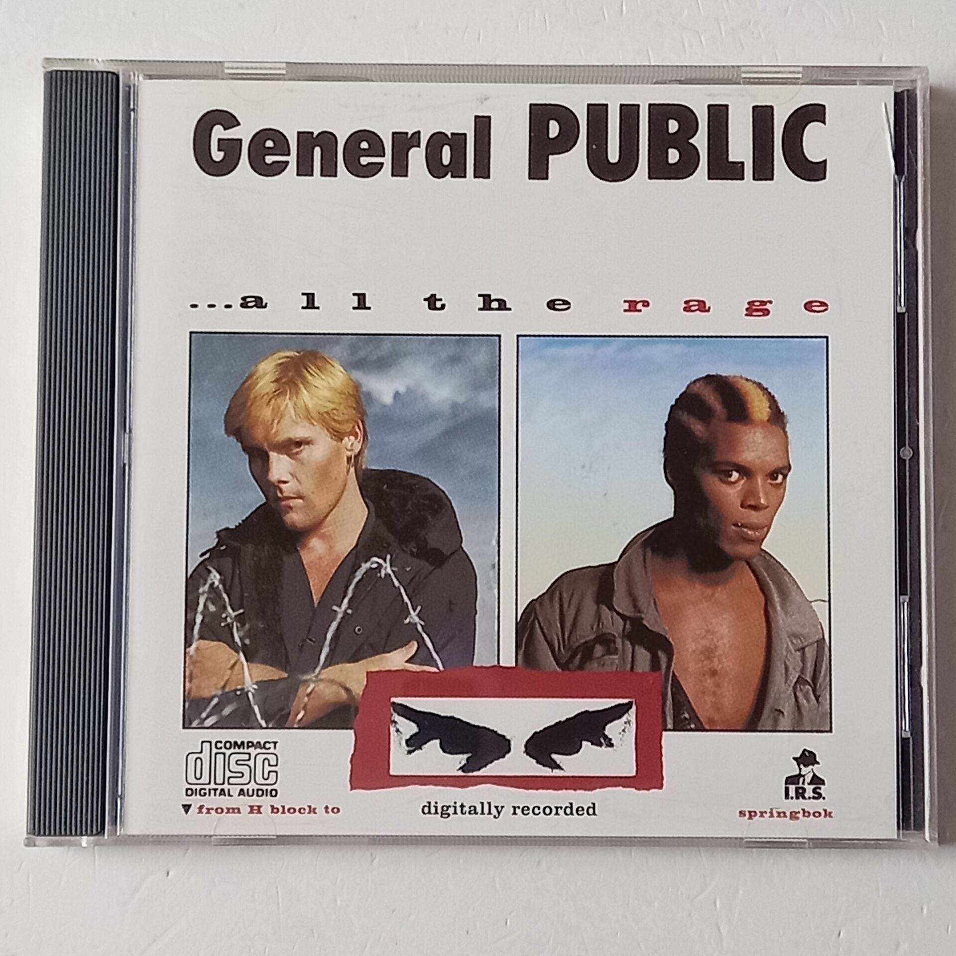 GENERAL PUBLIC – ALL THE RAGE (1984) - CD REISSUE 2.EL
