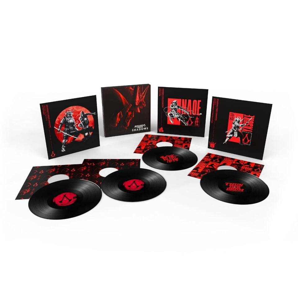 ASSASSIN'S CREED SHADOWS - SOUNDTRACK / THE FLIGHT , TEKE TEKE , THUNDERDRUM ,  TIGGS DA AUTHOR (2025) - 4LP DELUXE EDITION BOX SIFIR PLAK