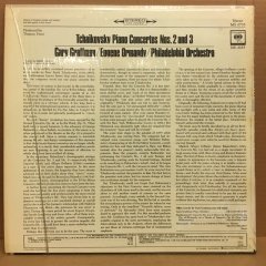 TCHAIKOVSKY PIANO CONCERTO NO 2&3 GARY GRAFFMAN EUGENE ORMANDY 2.EL PLAK
