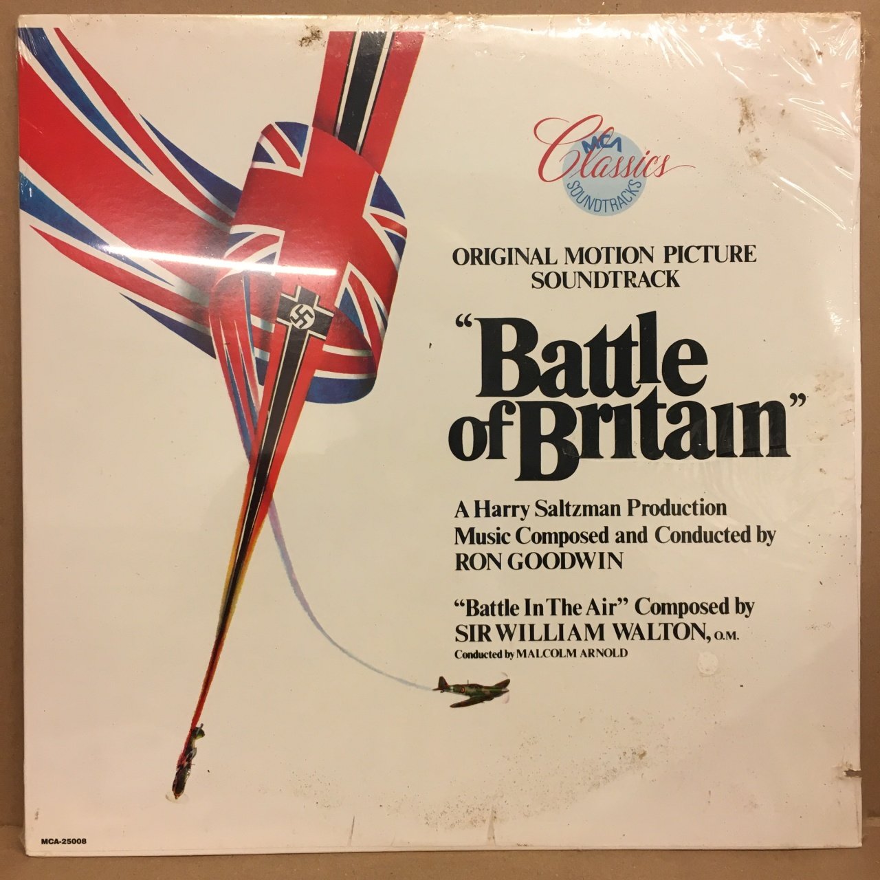 BATTLE OF BRITAIN SOUNDTRACK RON GOODWIN 1986 SIFIR PLAK