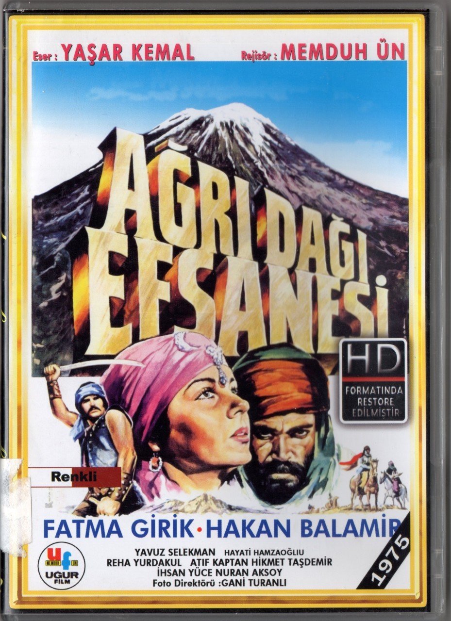 AĞRI DAĞI EFSANESİ - FATMA GİRİK - HAKAN BALAMİR - MEMDUH ÜN - DVD 2.EL (YAŞAR KEMAL)