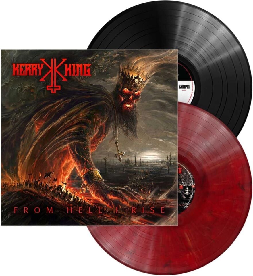 KERRY KING (SLAYER) - FROM HELL I RISE (2024) - 2xLP (ETCHED / 3 SIDES) 2026 COLOURED EDITION SIFIR PLAK