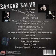 SANSAR SALVO - SEREMONİ EFENDİSİ (2009) - CD HIP HOP SIFIR