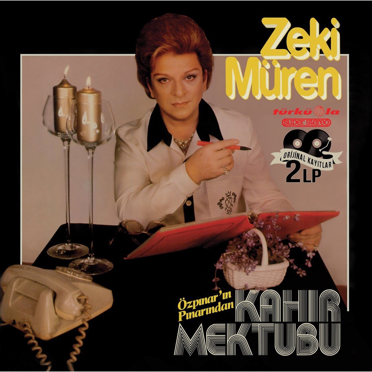 ZEKİ MÜREN - KAHIR MEKTUBU (1981) -2LP 2020 EDİSYONU SIFIR DOUBLE PLAK