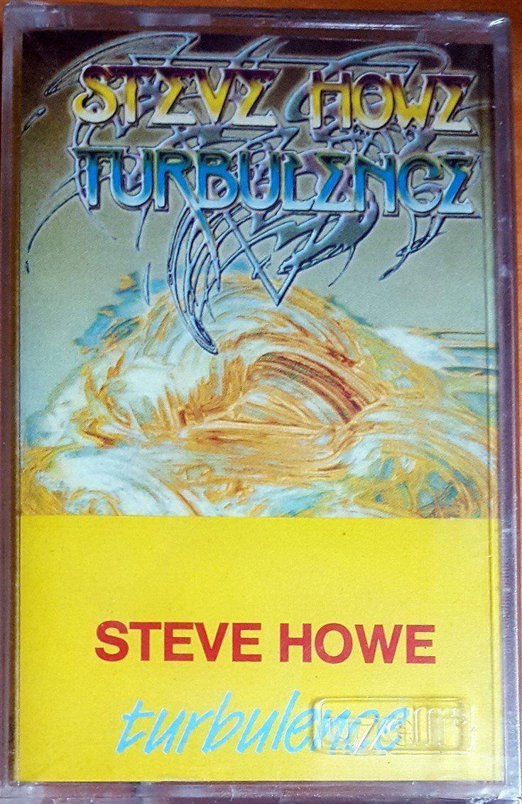 STEVE HOWE - TURBULENCE (1991) UZELLİ KASET SIFIR