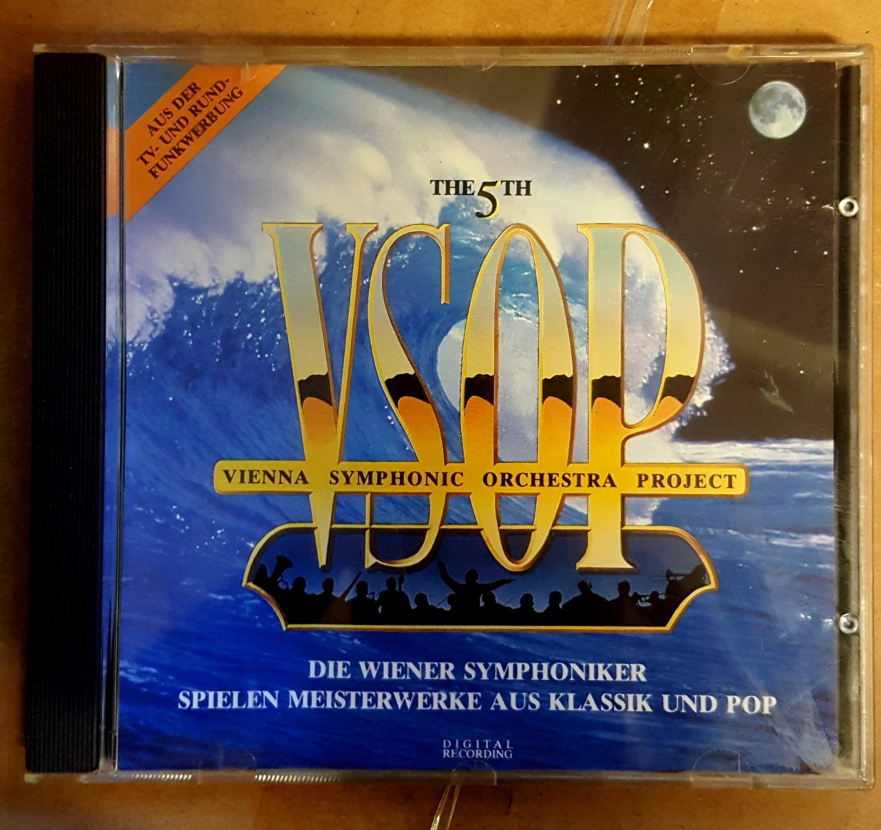 VIENNA SYMPHONIC ORCHESTRA - VSOP 5TH (1990) - CD CLASSICAL POP ROCK COVERS 2.EL