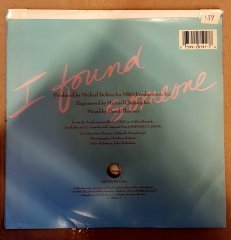 CHER - I FOUND SOMEONE / DANGEROUS TIMES 7'' 45 DEVİR PLAK 2.EL