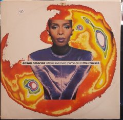 ALISON LIMERICK - WHERE LOVE LIVES (COME ON IN) (1991) - 12'' MAXI SINGLE VINYL PLAK 2.EL