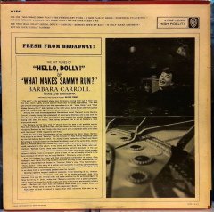 BARBARA CARROLL - HELLO DOLLY!, WHAT MAKES SAMMY RUN? - PLAK 2.EL