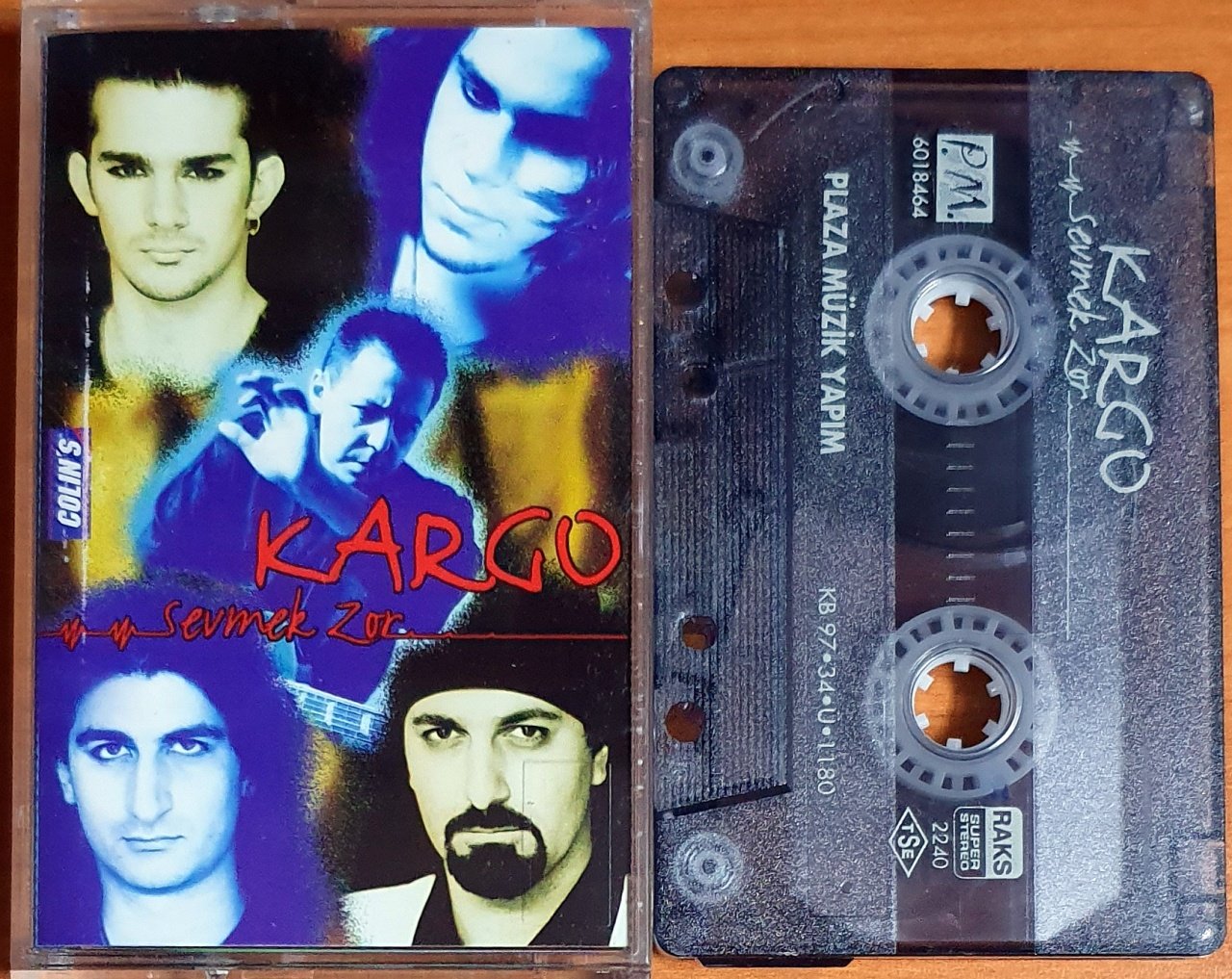 KARGO - SEVMEK ZOR (1997) - KASET PLAZA MÜZİK 2.EL