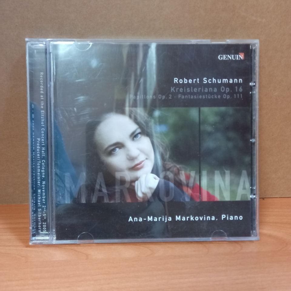 ANA-MARIJA MARKOVINA - ROBERT SCHUMANN, KREISLERINA OP.16, PAPILLONS OP.2, FANTASIETUCKE OP.111 (2006) - 2CD 2. EL