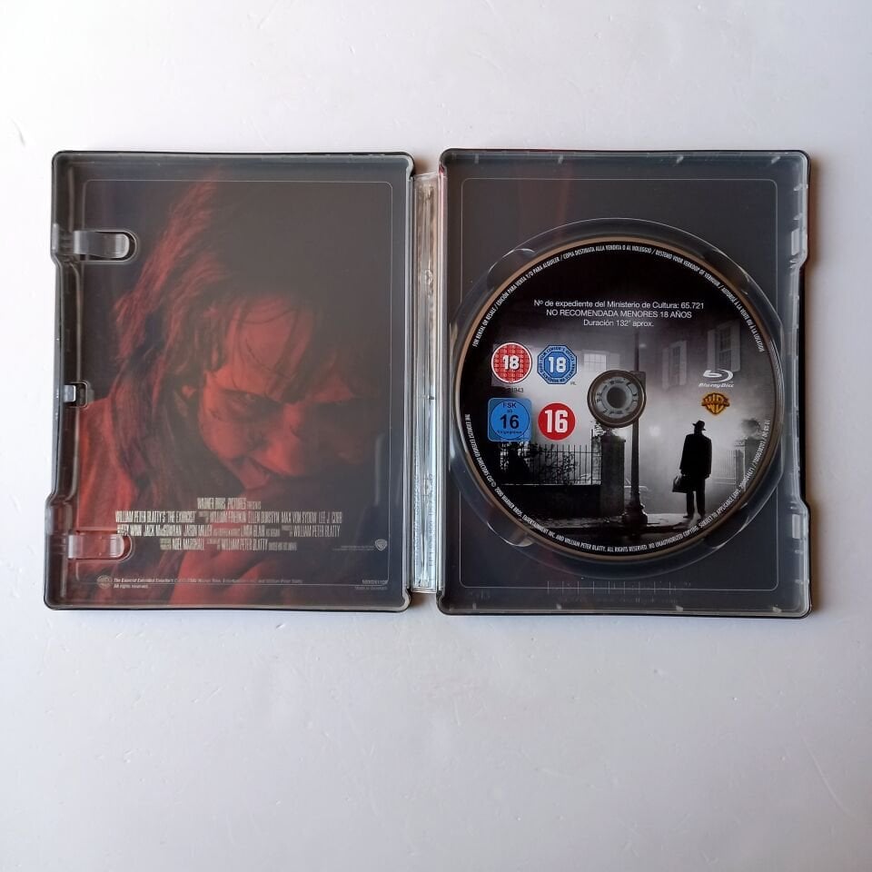 THE EXORCIST: EXTENDED DIRECTOR'S CUT - LINDA BLAIR, MAX VON SYDOW - YÖN.: WILLIAM FRIEDKIN - BLU-RAY STEELBOOK METAL KUTU 2.EL TÜRKÇE ALTYAZI YOKTUR