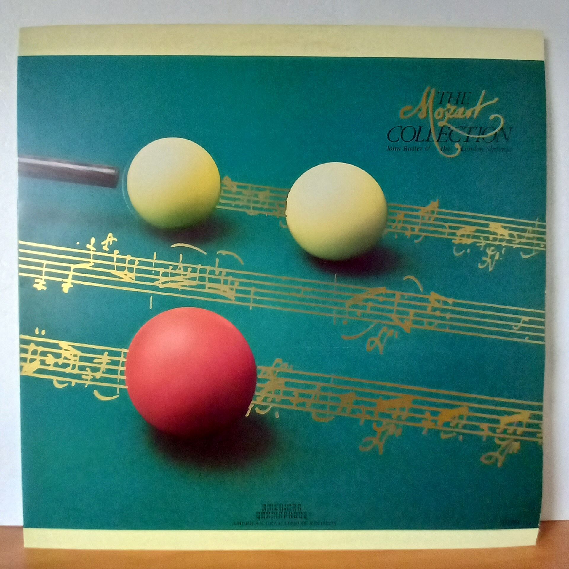 THE MOZART COLLECTION / JOHN RUTTER, CITY OF LONDON SINFONIA (1986) - LP 2.EL PLAK