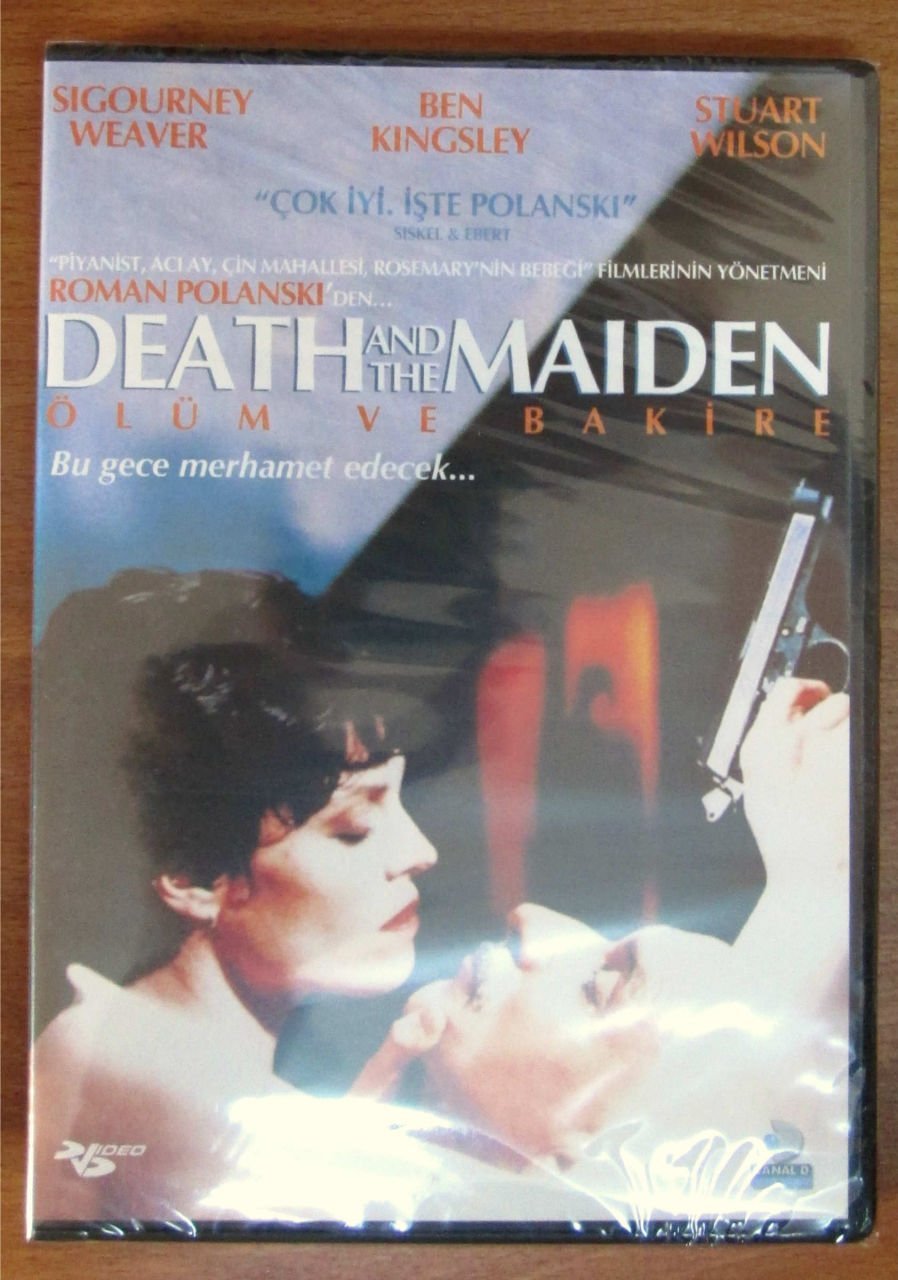 ÖLÜM VE BAKİRE - DEATH AND THE MAIDEN - SIGOURNEY WEAVER - BEN KINGSLEY - ROMAN POLANSKI - DVD SIFIR