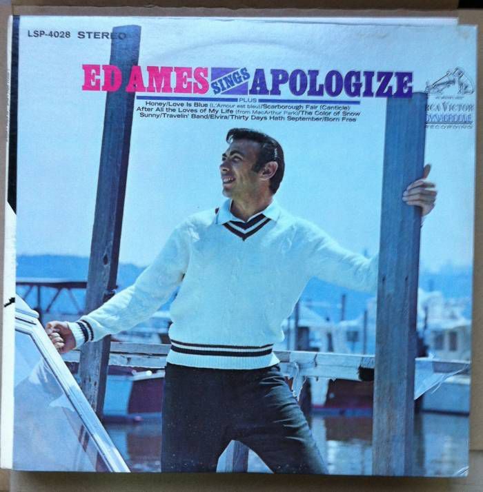 ED AMES APOLOGIZE LP USA