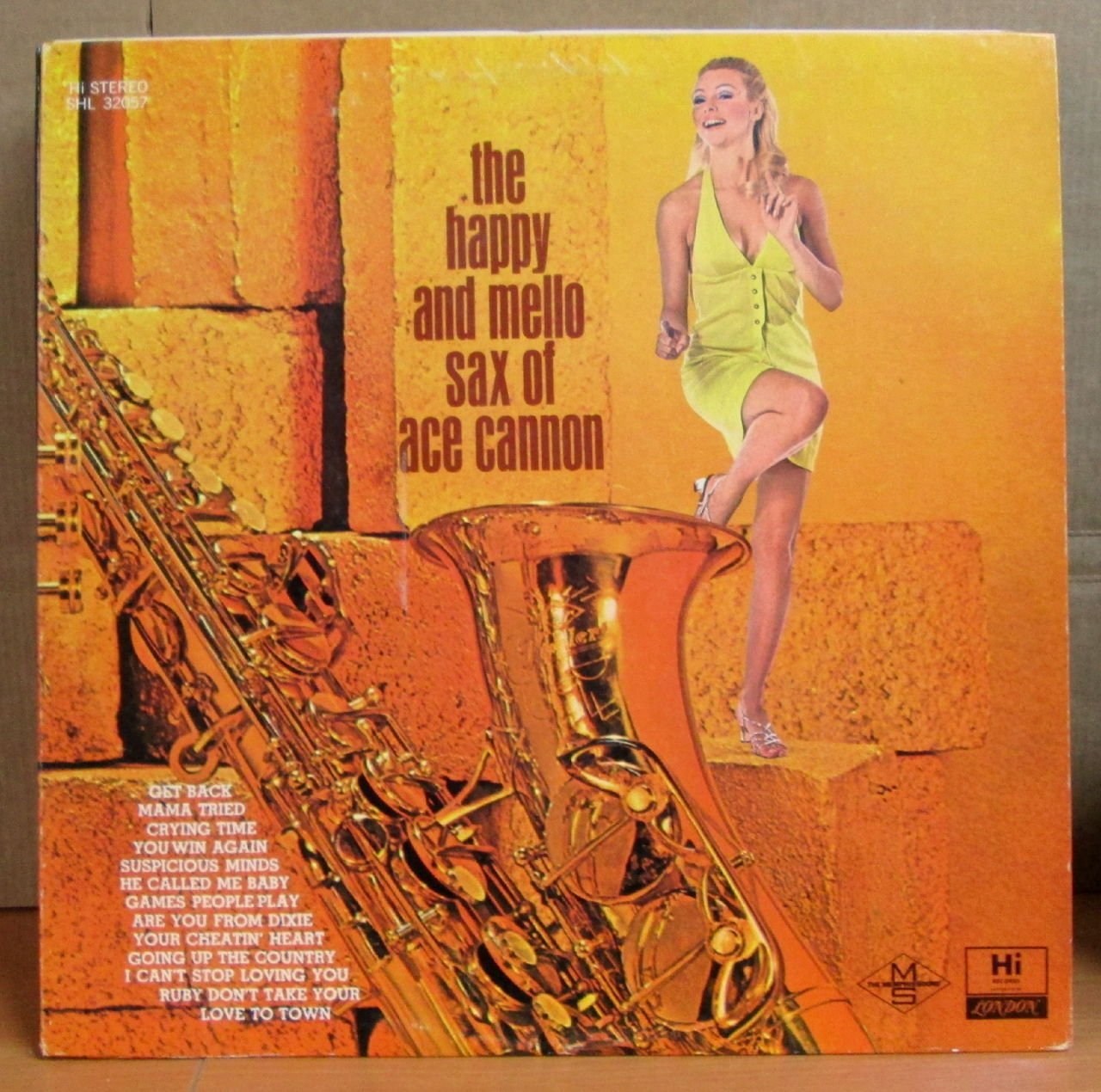 ACE CANNON THE HAPPY AND MELLO SAX - LP 2.EL