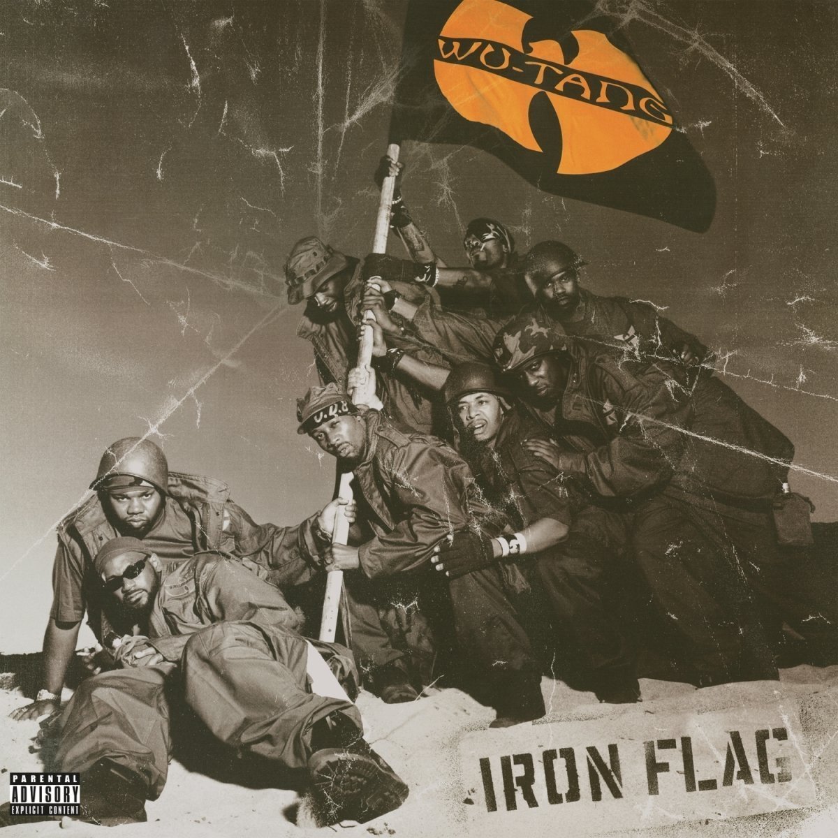 WU-TANG CLAN - IRON FLAG (2001) - 2LP 180GR 2017 EDITION REISSUE GATEFOLD SIFIR PLAK