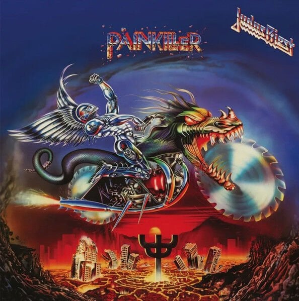JUDAS PRIEST - PAINKILLER (1990) - LP 180GR 2025 BLUE COLOURED 35TH ANNIVERSARY EDITION SIFIR PLAK