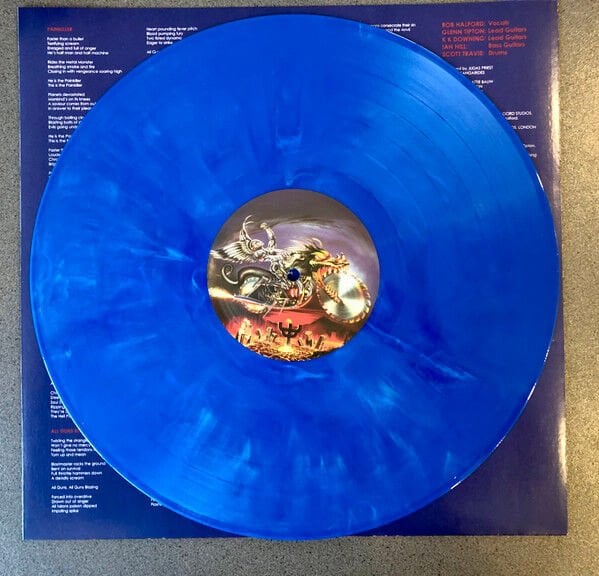 JUDAS PRIEST - PAINKILLER (1990) - LP 180GR 2025 BLUE COLOURED 35TH ANNIVERSARY EDITION SIFIR PLAK