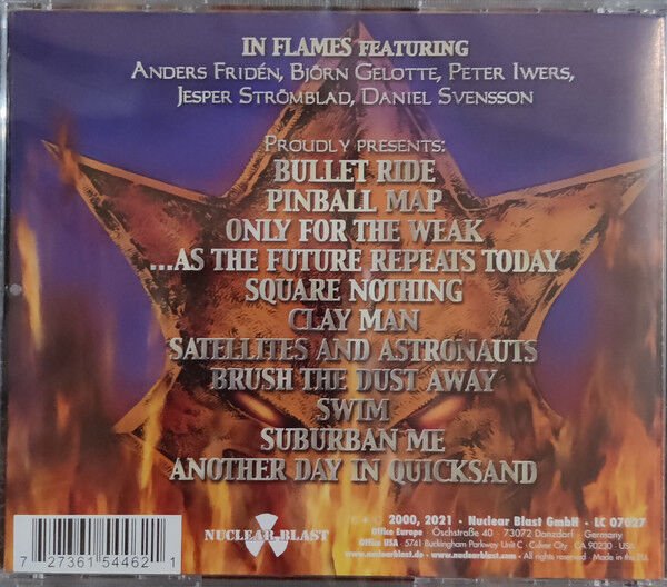 IN FLAMES – CLAYMAN (2000) - CD 2021 REISSUE JEWEL CASE AMBALAJINDA SIFIR