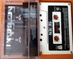 SEVEN - SOUNDTRACK MARVIN GAYE CHARLIE PARKER BILLIE HOLIDAY CASSETTE MADE IN KOREA ''USED'' PAPER LABEL