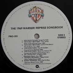 THE 1969 WARNER/REPRISE SONGBOOK (VAN DYKE PARKS,JONI MITCHELL,KINKS,NEIL YOUNG,JETHRO TULL...) - 2.EL 2PLAK PROMOTIONAL COPY