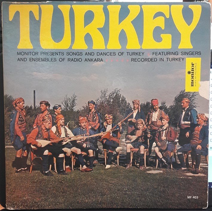 MONITOR PRESENTS SONGS AND DANCES OF TURKEY - PLAK 2.EL