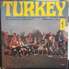 MONITOR PRESENTS SONGS AND DANCES OF TURKEY - PLAK 2.EL