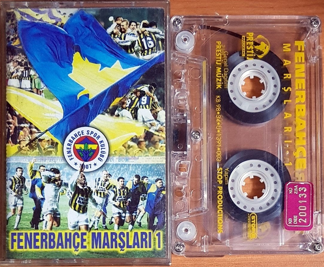 FENERBAHÇE MARŞLARI 1 (1998) PRESTİJ MÜZİK KASET 2.EL