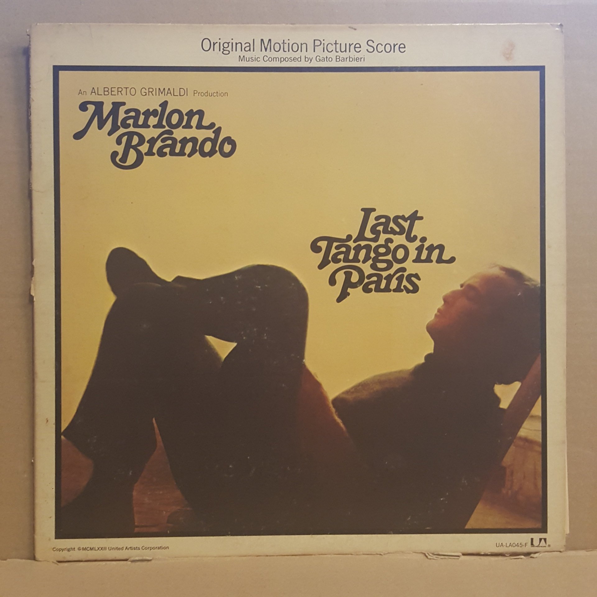 LAST TANGO IN PARIS (1973) - SOUNDTRACK / GATO BARBIERI - LP 2.EL PLAK