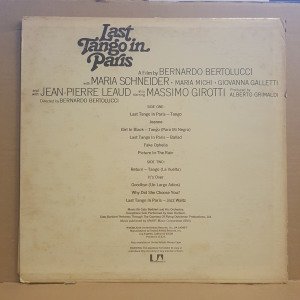LAST TANGO IN PARIS (1973) - SOUNDTRACK / GATO BARBIERI - LP 2.EL PLAK