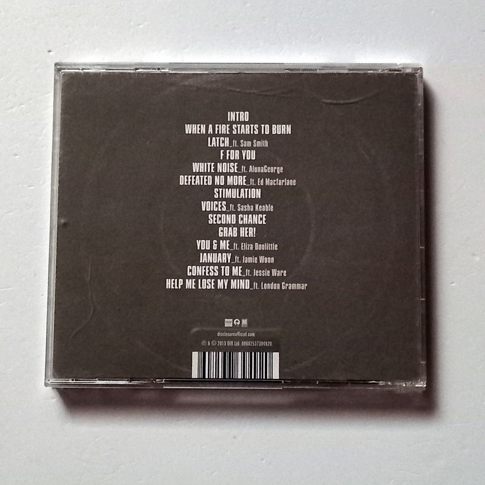 DISCLOSURE – SETTLE  (2013) - CD 2.EL